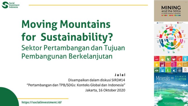 Ebook_Jalal_Moving Mountains for Sustainability, Pertambangan dan SDGs